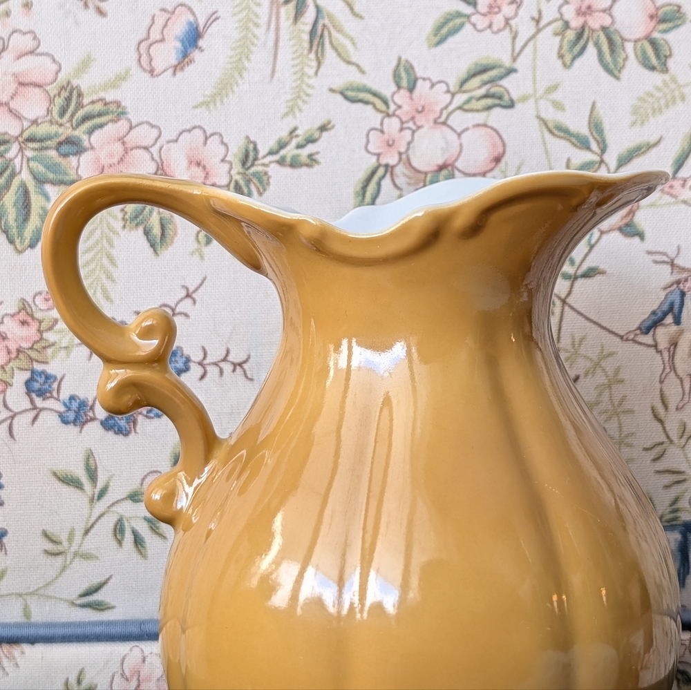Vtg Ceramic Pitcher - Picture 4 of 8